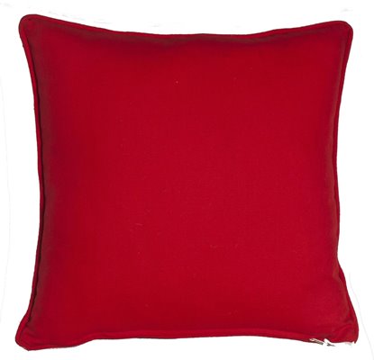 Resim Yastıkminder Koton Kırmızı Dekoratif Yastık kırlent kılıfı
