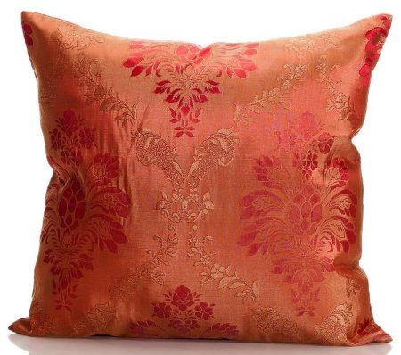 Yastıkminder Tafta Damask Ottaman Osmanlı Kaftan Dekoratif Yastık Kılıfı resmi