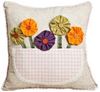 resm Yastıkminder Koton Renkli Çiçek Sepetli Yastık