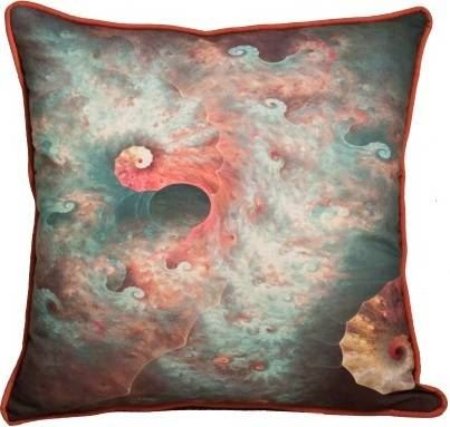 Yastıkminder Polyester Renkli Dijital Baskı Dekoratif Yastık Kılıfı resmi