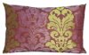 Yastıkminder Tafta Pembe Fıstık Damask Ottoman Desen Diktörtgen Yastık Kılıfı resmi