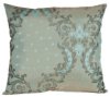 Yastıkminder Tafta Turkuaz Puantiye Damask Desen Yastık Kılıf resmi