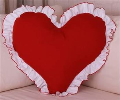 Resim Koton Kalp Figürlü Kırmızı Yastık