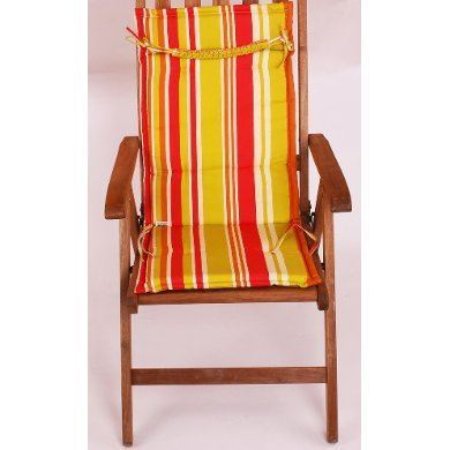 Koton Polyester Çift Kademeli Fıstık Kırmızı sandalye minderi resmi