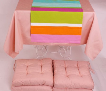 Koton Pembe 4 lü Minder Seti resmi