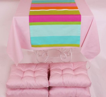 Koton Pembe 4 lü Minder Seti resmi