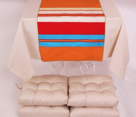 Polyester Kemik 4 lü Minder Seti resmi
