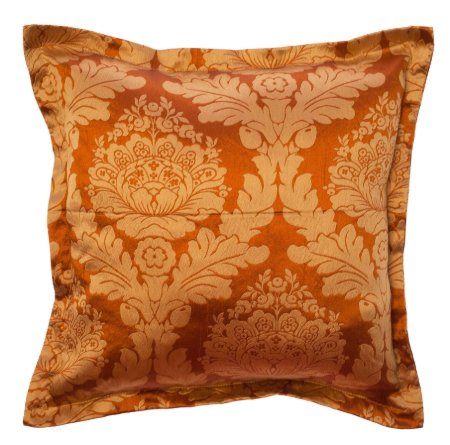 TAFTA TABA BEJ OTTOMAN OSMANLI DAMASK KAFTAN YASTIK KILIFI resmi