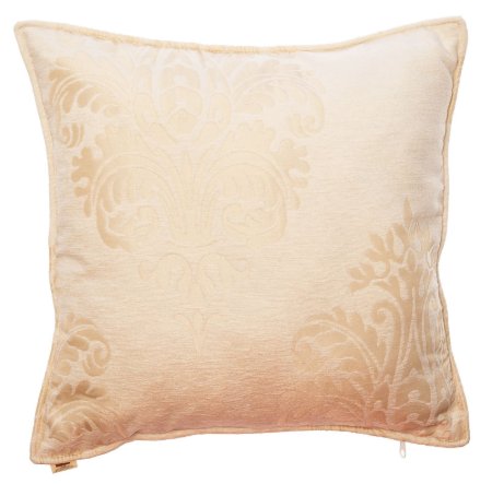 Yastıkminder Şonil Kemik Damask Desen Dekoratif Yastık Kılıfı resmi