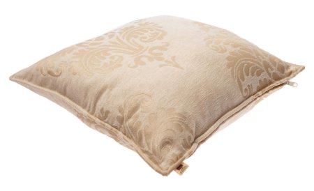 Yastıkminder Şonil Kemik Damask Desen Dekoratif Yastık Kılıfı resmi
