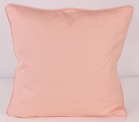 KOTON PEMBE POLYESTER ŞÖNIL YEŞIL EGZOTIK YAPRAKLAR DIJITAL BASKI YASTIK KILIFI resmi