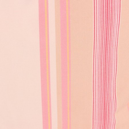 KOTON KUM PEMBE ÇİZGİLİ DEKORATİF YASTIK KILIFI resmi