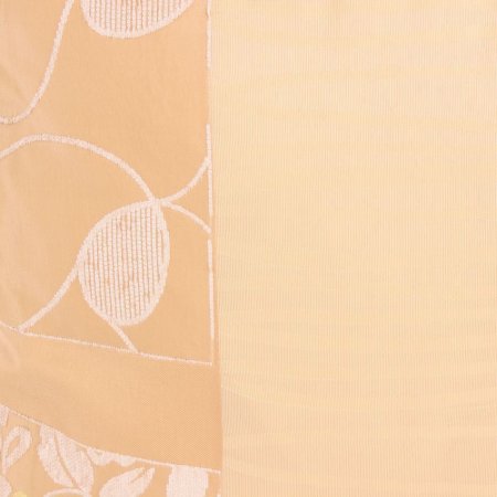 YASTIKMINDER TAFTA BEJ SARI  ÇIZGI ÇIÇEK DESEN YASTIK KILIFI resmi