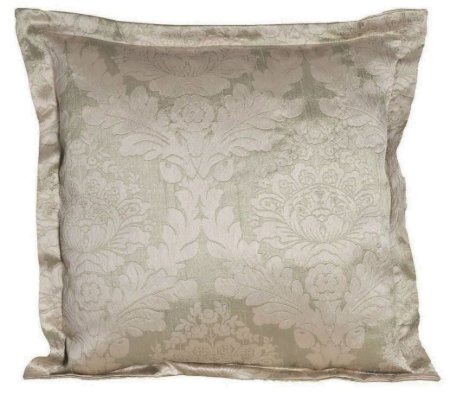 Yastıkminder Tafta Fıstık Kemik Damask DesenDekoratif Yastık Kılıfı resmi